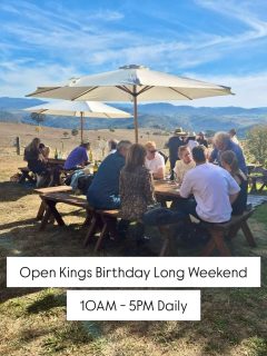 See you this long weekend for wine tastings, delicious cheese platters and good vibes 🥂

📍Cellar Door open 10AM - 5PM Sat, Sun & Mon
